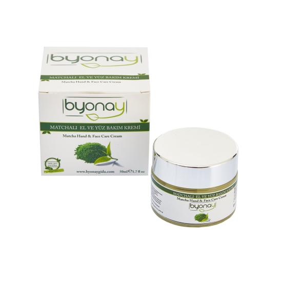 Byonay Matcha’lı El ve Yüz Bakım Kremi 50 ml