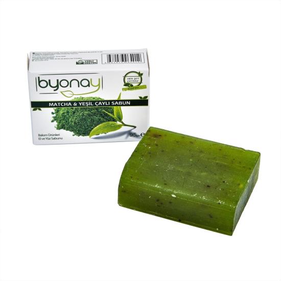 Byonay Matcha & Yeşil Çaylı Sabun 95 gr