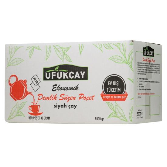 Ufukçay Ekonomik Demlik Poşet çay - 5 Kg